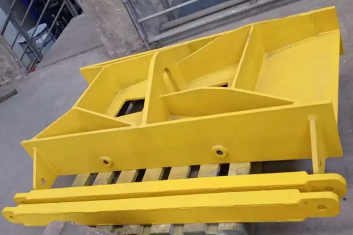Construcciones metálicas - Bastidor de puente grúa de 15 Tm terminado (1)